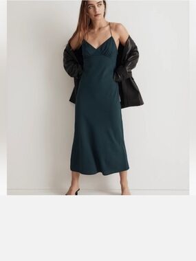 Madewell Layton Slip Midi Dress